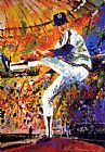 Leroy Neiman Gaylord Perry painting